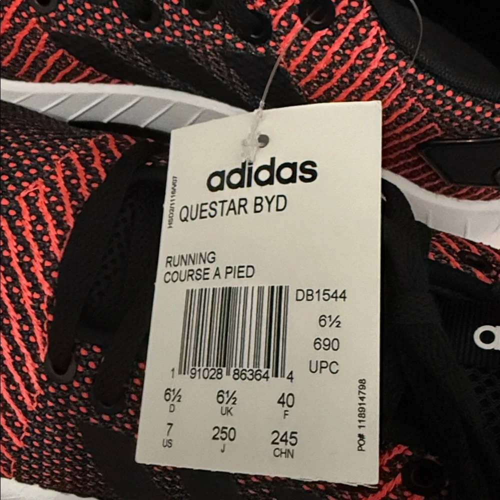 Adidas Mens Questar BYD Running Shoes - Picture 2 of 7